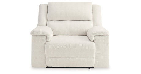Keensburg Linen Oversized Power Recliner from Ashley Furniture - Luna Furniture