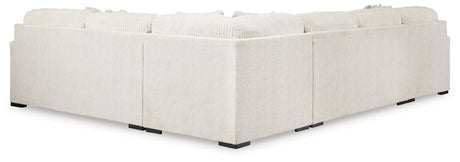 Chessington Ivory 4-Piece LAF Chaise Sectional from Ashley - Luna Furniture