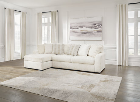 Chessington Ivory 2-Piece LAF Chaise Sectional from Ashley - Luna Furniture