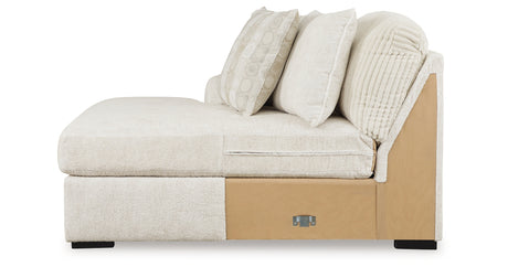 Chessington Ivory Left-Arm Facing Corner Chaise from Ashley Furniture - Luna Furniture