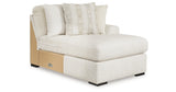 Chessington Ivory 4-Piece Sectional with Ottoman in Ivory from Ashley - Luna Furniture
