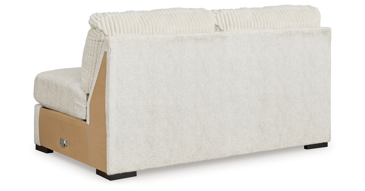 Chessington Ivory 4-Piece Sectional with Ottoman in Ivory from Ashley - Luna Furniture