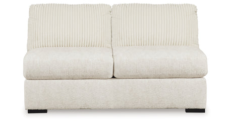 Chessington Ivory 4-Piece Sectional with Ottoman in Ivory from Ashley Furniture - Luna Furniture