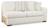 Chessington 3-Piece Sectional and Ottoman from Ashley Furniture - Luna Furniture