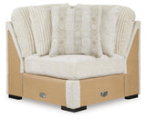 Chessington 3-Piece Sectional and Ottoman from Ashley Furniture - Luna Furniture