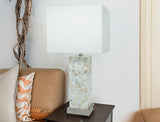 Crown White and Gray Table Lamp, Set of 2 from Crown Mark - Luna Furniture