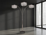 Crystal Chrome 87" Floor Lamp from Crown Mark - Luna Furniture