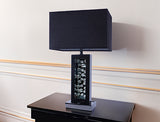 Monica Black Table Lamp from Crown Mark - Luna Furniture