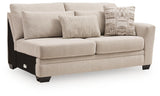 Mandi Point Marble Right-Arm Facing Loveseat from Ashley - Luna Furniture