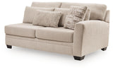 Mandi Point Marble Right-Arm Facing Loveseat from Ashley - Luna Furniture