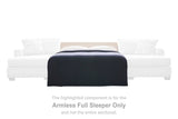 Mandi Point Marble Armless Full Sleeper from Ashley - Luna Furniture