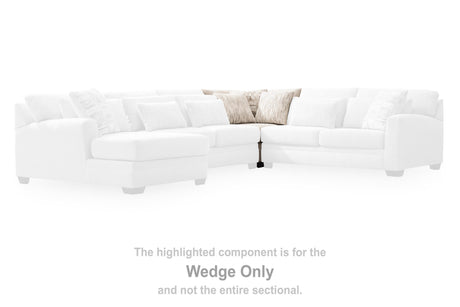 Mandi Point Marble Wedge from Ashley - Luna Furniture