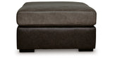 Castille Way Fossil Oversized Accent Ottoman from Ashley - Luna Furniture