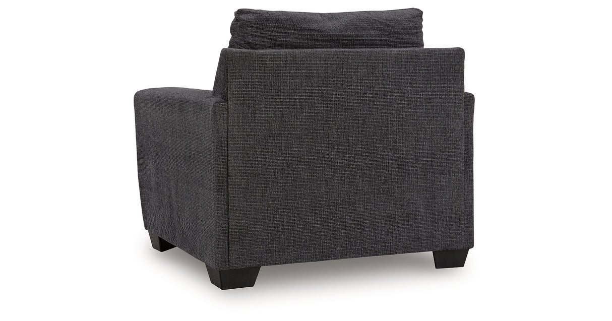 Loreo Ebony Chair from Ashley Furniture - Luna Furniture