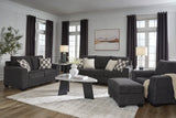 Loreo Ebony Living Room Set from Ashley - Luna Furniture