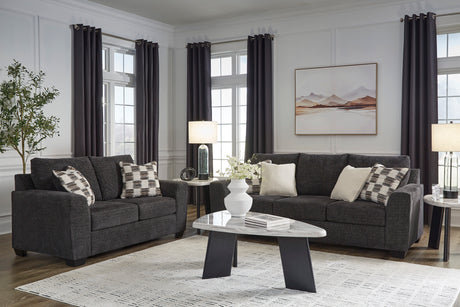 Loreo Ebony Living Room Set from Ashley - Luna Furniture