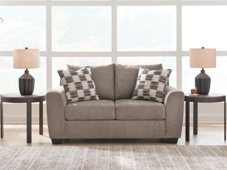 Loreo Truffle Loveseat from Ashley Furniture - Luna Furniture