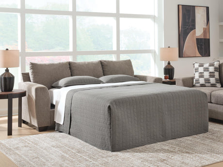 Loreo Truffle Queen Sofa Sleeper from Ashley Furniture - Luna Furniture