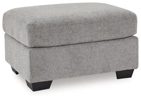 Loreo Flint Ottoman from Ashley - Luna Furniture