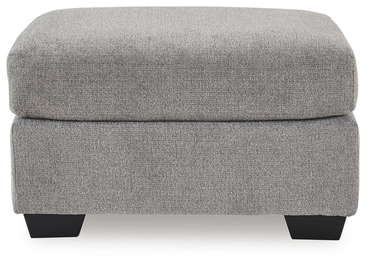 Loreo Flint Ottoman from Ashley - Luna Furniture