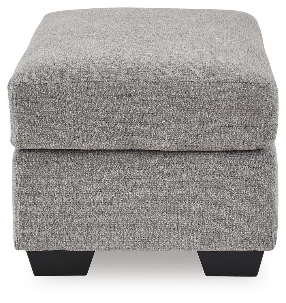 Loreo Flint Ottoman from Ashley - Luna Furniture