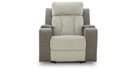 WhipLash Sisal Power Recliner from Ashley - Luna Furniture