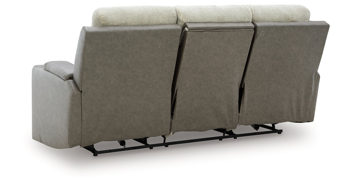 WhipLash Sisal Power Reclining Sofa from Ashley - Luna Furniture