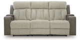 WhipLash Sisal Power Reclining Sofa and Loveseat from Ashley - Luna Furniture