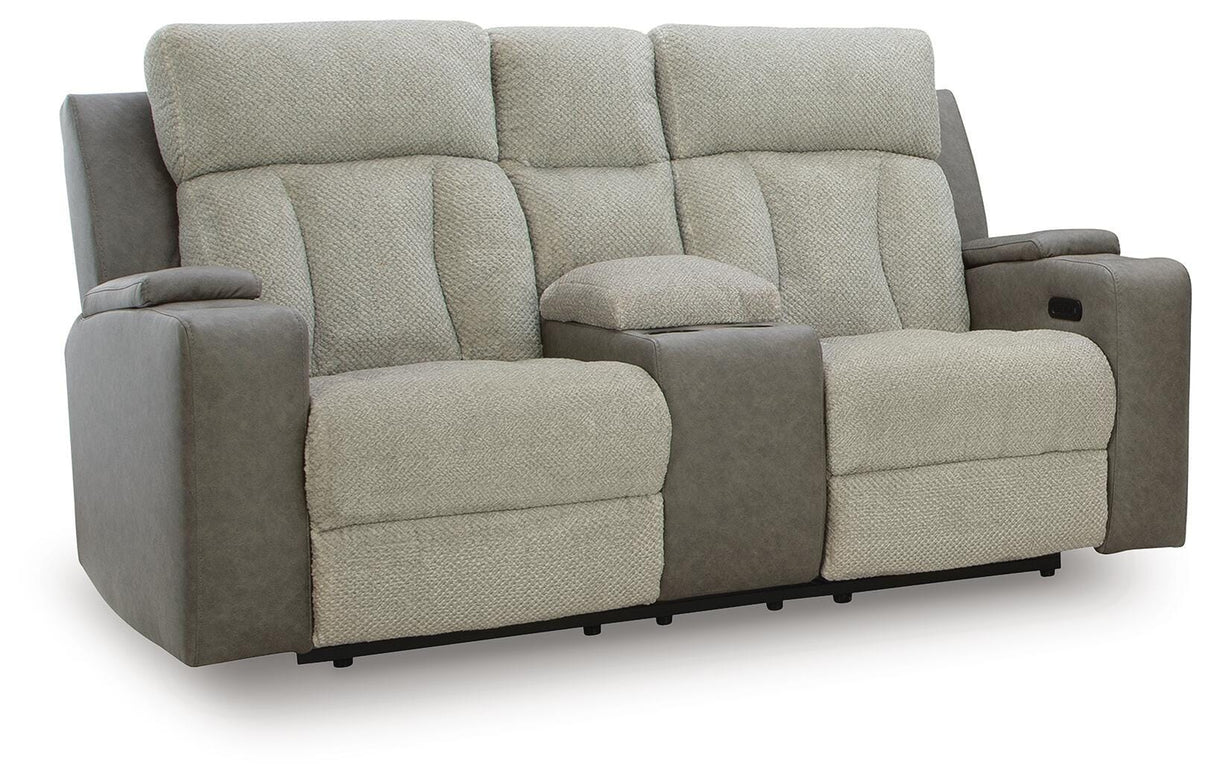 WhipLash Sisal Power Reclining Sofa and Loveseat from Ashley - Luna Furniture