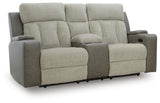 WhipLash Sisal Power Reclining Sofa and Loveseat from Ashley - Luna Furniture