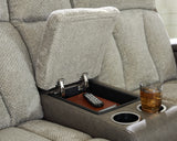 WhipLash Sisal Power Reclining Sofa and Loveseat from Ashley - Luna Furniture