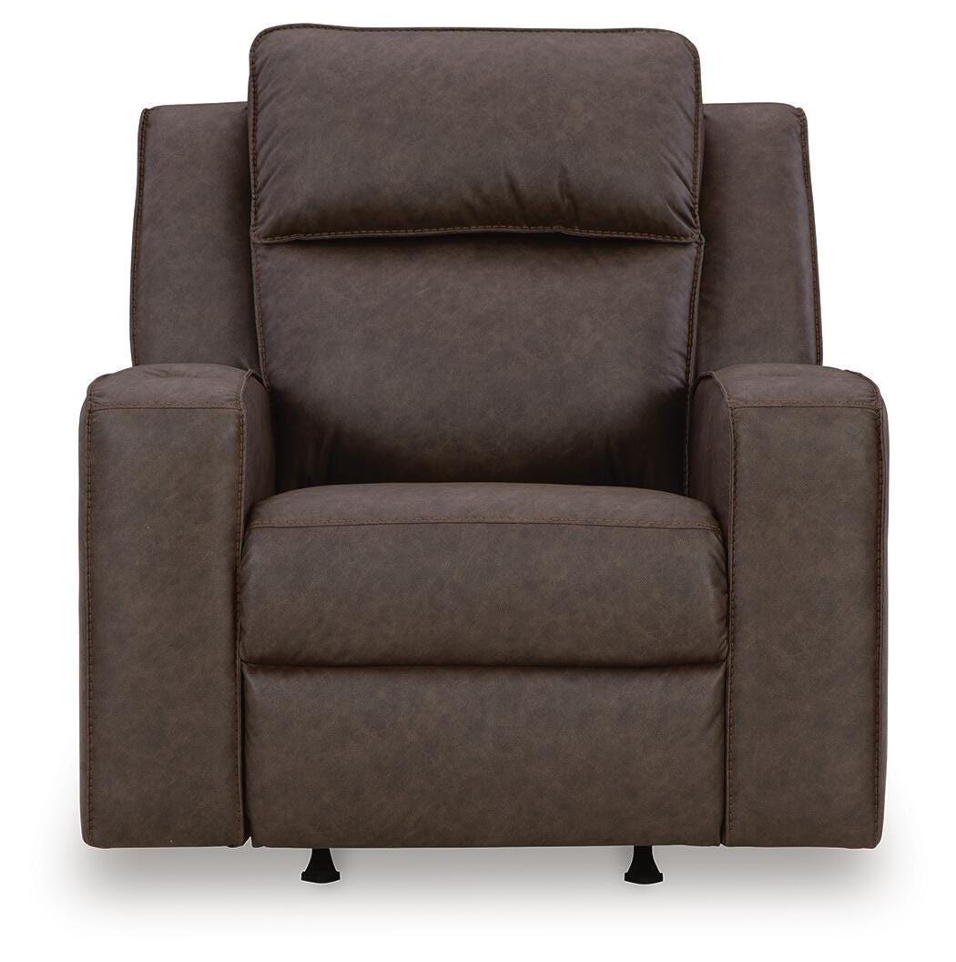 Lavenhorne Umber Reclining Sofa, Loveseat and Recliner from Ashley Furniture - Luna Furniture