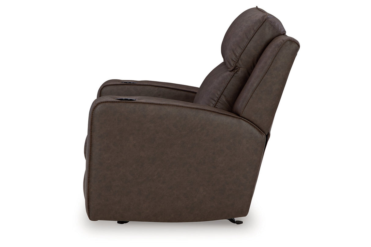 Lavenhorne Umber Reclining Sofa, Loveseat and Recliner from Ashley - Luna Furniture