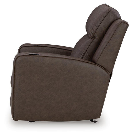 Lavenhorne Umber Reclining Sofa and Recliner from Ashley - Luna Furniture