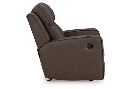 Lavenhorne Umber Reclining Sofa, Loveseat and Recliner from Ashley - Luna Furniture