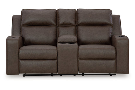 Lavenhorne Umber Reclining Sofa, Loveseat and Recliner from Ashley - Luna Furniture