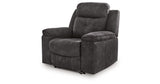 Brysonview Charcoal Recliner from Ashley Furniture - Luna Furniture