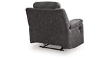 Brysonview Charcoal Recliner from Ashley Furniture - Luna Furniture