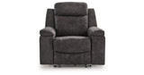 Brysonview Charcoal Recliner from Ashley Furniture - Luna Furniture