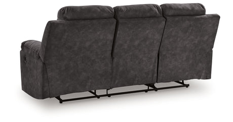 Brysonview Charcoal Reclining Sofa from Ashley - Luna Furniture