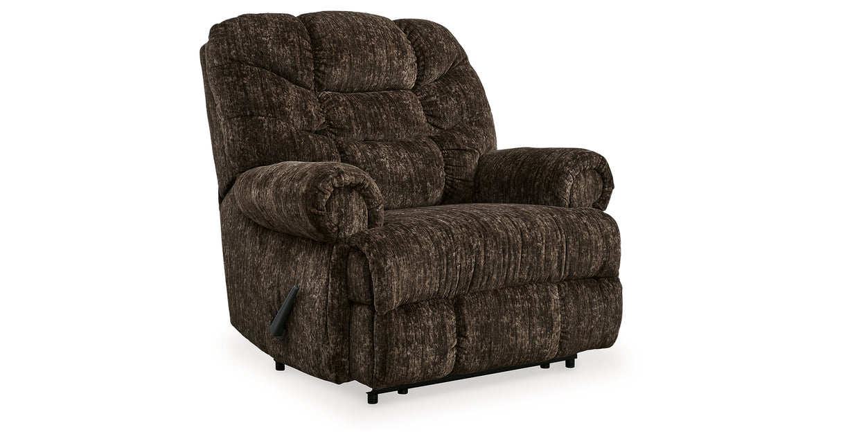 Movie Man Chocolate Recliner from Ashley - Luna Furniture