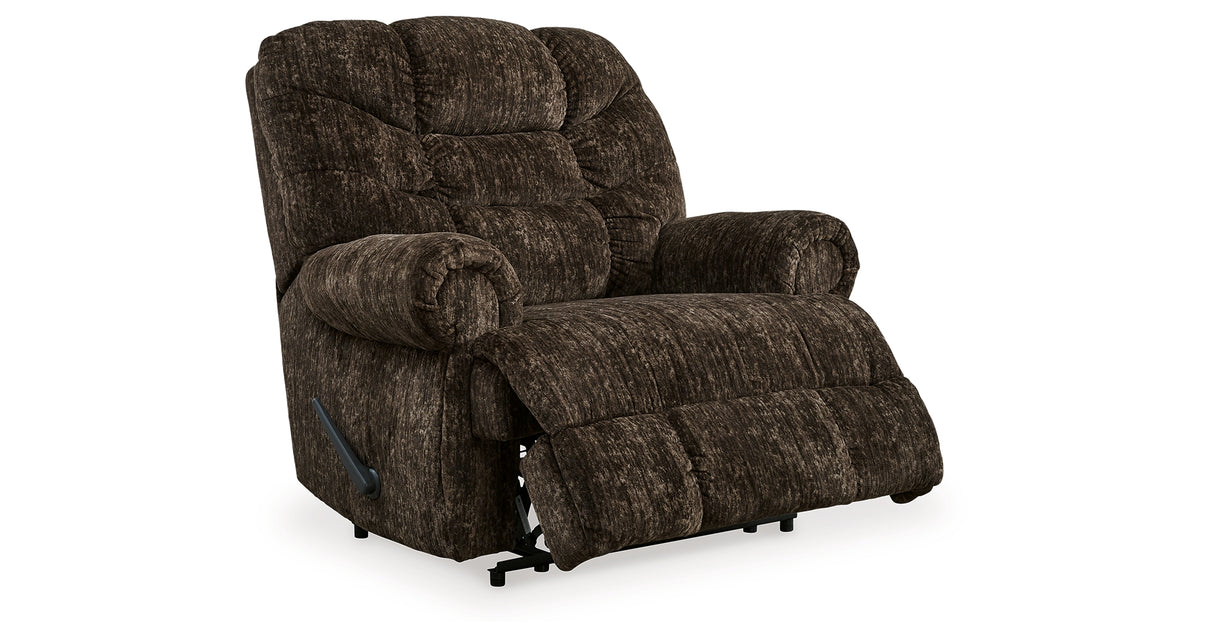 Movie Man Chocolate Recliner from Ashley - Luna Furniture