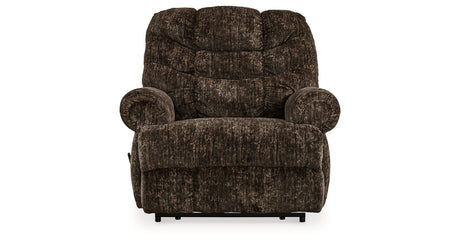 Movie Man Chocolate Recliner from Ashley - Luna Furniture