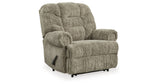 Movie Man Taupe Recliner from Ashley - Luna Furniture