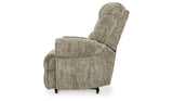 Movie Man Taupe Recliner from Ashley - Luna Furniture