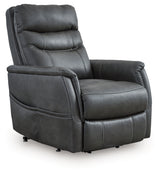 Strawbill Shadow Power Lift Recliner from Ashley Furniture - Luna Furniture