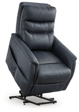 Strawbill Sapphire Power Lift Recliner from Ashley - Luna Furniture