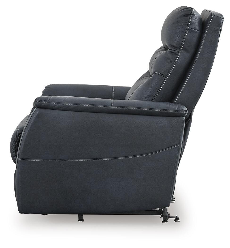 Strawbill Sapphire Power Lift Recliner from Ashley Furniture - Luna Furniture