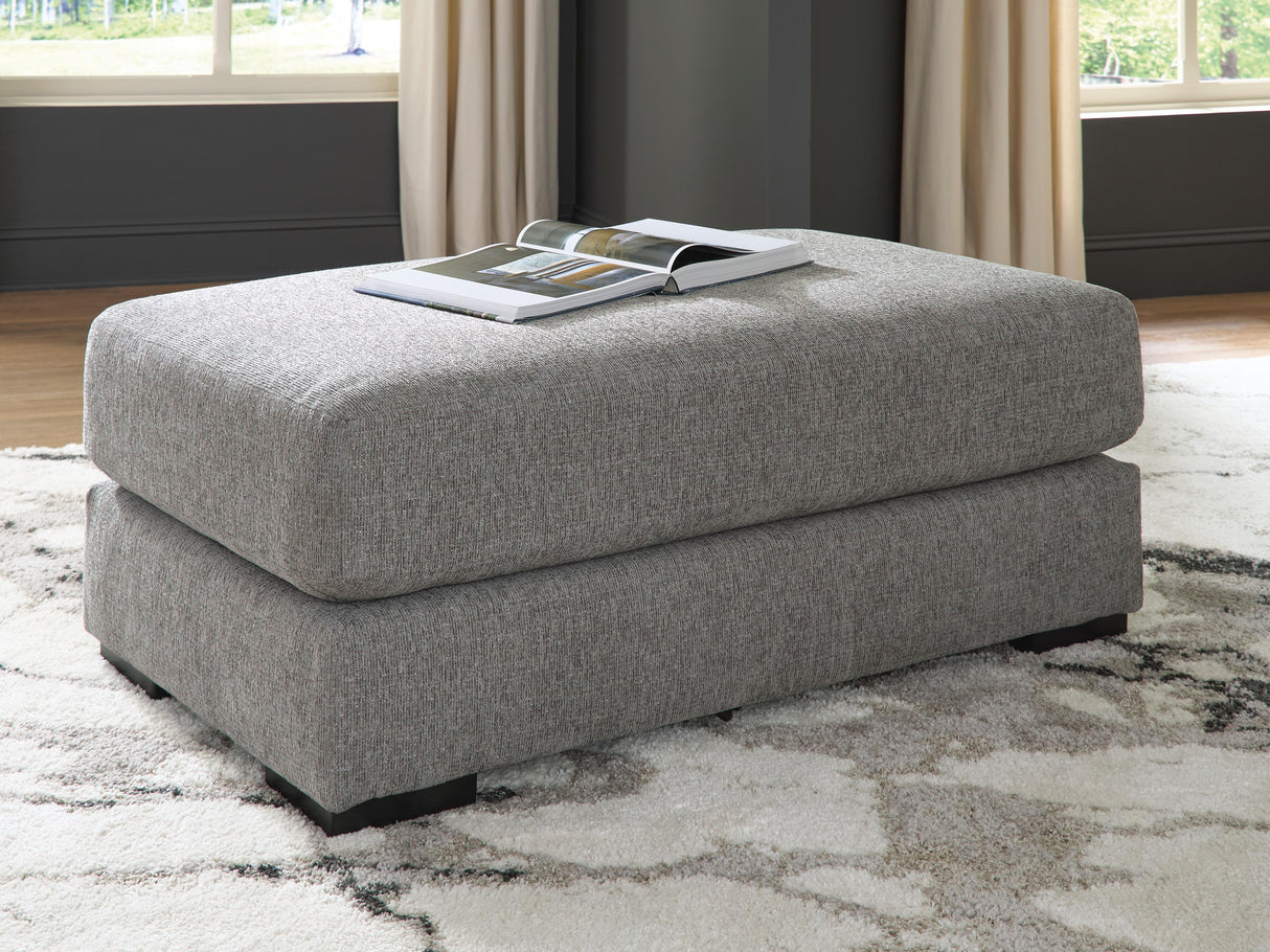 Creston Heights Smolder Oversized Accent Ottoman from Ashley - Luna Furniture