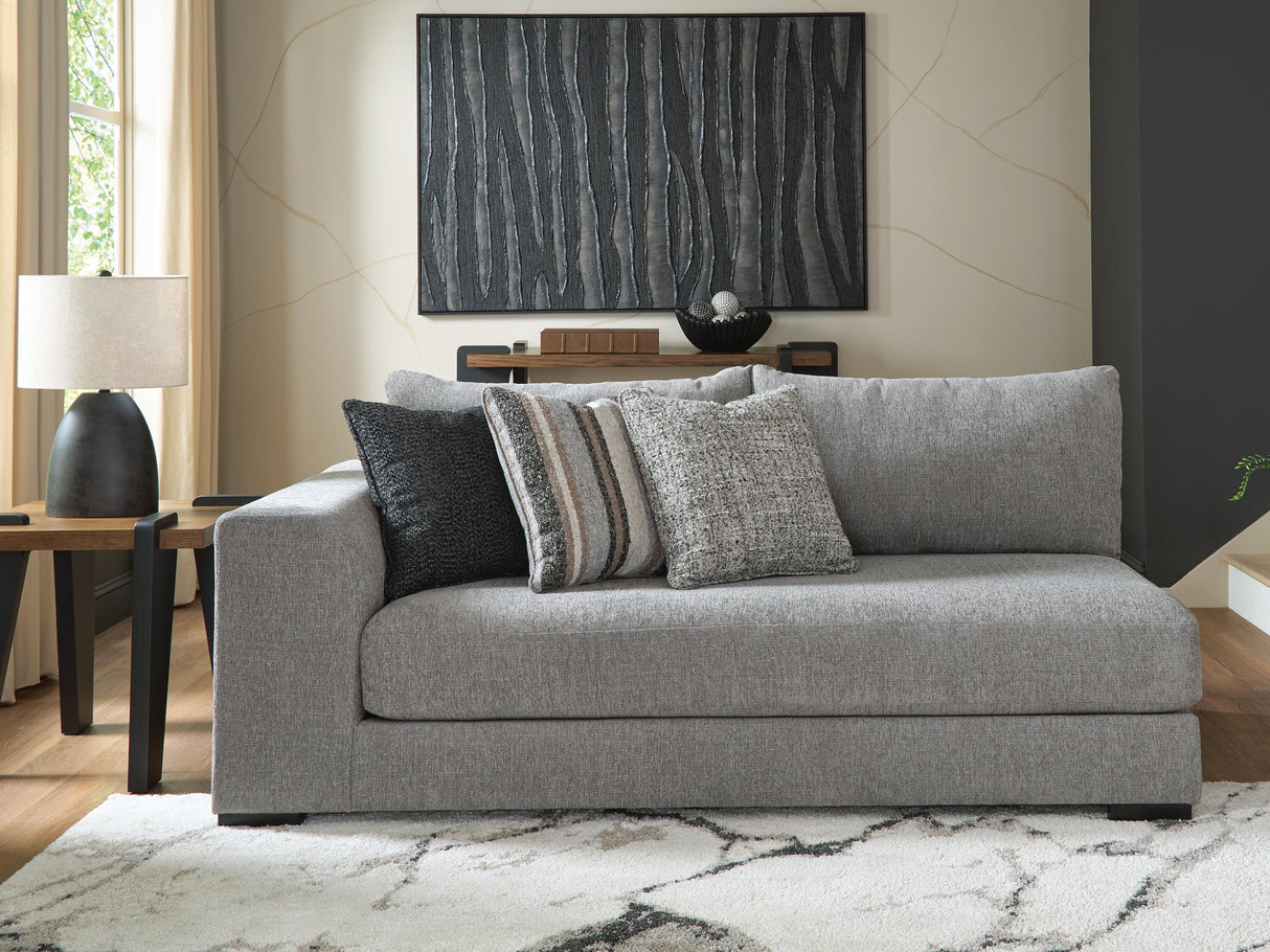 Creston Heights Smolder Left-Arm Facing Corner Chaise from Ashley - Luna Furniture